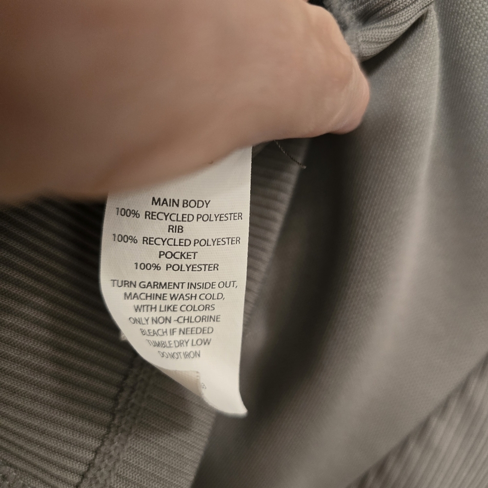 🌟7/25$ ZELLA Full Zip Athletic Jacket In Taupe - Picture 6 of 7